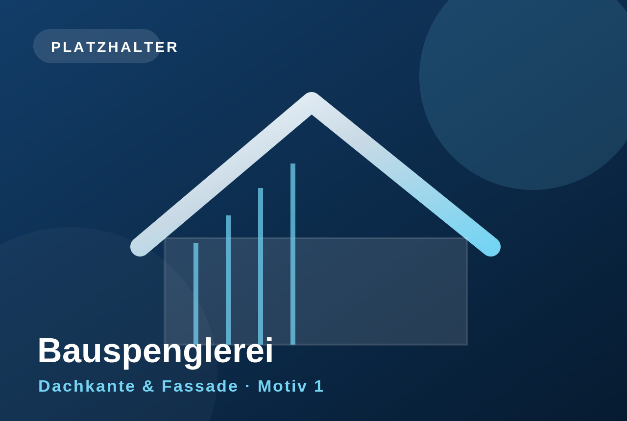 Bauspenglerei Bildplatzhalter